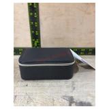 Black Faux Leather Travel Jewelry Case