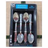 36 Stainless Steel Dinner Spoons