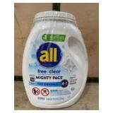 All Free & Clear Mighty Pacs Laundry Detergent, 22