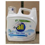 All Liquid Laundry Detergent, Free & Clear