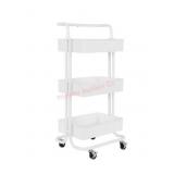 Seville Classics 3-Tier Steel Utility Cart