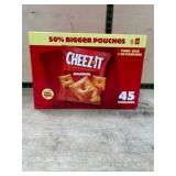Cheez-It Original Baked Snack Crackers, 45 Pouches