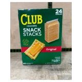 Club Crackers Snack Stacks, 24-Pack