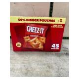 Cheez-It Original Baked Snack Crackers, 45 Pouches