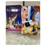Disney Beauty and the Beast Blanket Set