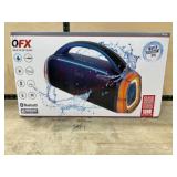 QFX Bluetooth Speaker with Handle and LED