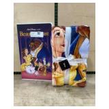 Beauty and the Beast Blanket and box Set