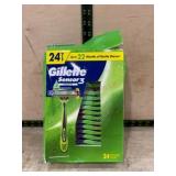 Gillette Sensor3 24-Pack Disposable Razors