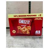 Cheez-It Original Snack Crackers, 45 Pouches