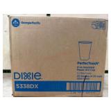 Case of Dixie PerfecTouch 8 oz Insulated Paper Hot