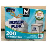 200 Tall Kitchen Drawstring Bags