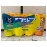 Disinfecting Wipes, 4 Pack, 312 Total Wipes
