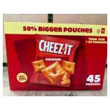 Cheez-It Original Crackers, 45 Pouches