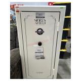 Sports a field electronic safe- has damage