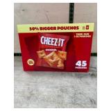 Cheez-It Baked Snack Crackers, 45 Pouches