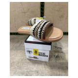 Steve Madden Woven Slide Sandals, Size 8
