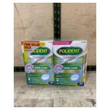 Twin Pack Polident Denture Cleaner Tablets