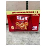 Cheez-It Original Baked Snack Crackers, 45 Count