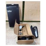 Braun Hair Trimmer With Accessories and Case