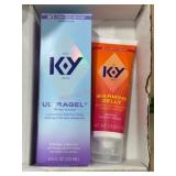 Personal Lubricant Gel and Warming Jelly Set