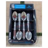 36 Stainless Steel Dinner Spoons