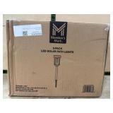 5-Pack LED Solar Path Lights
