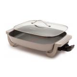 Electric Ceramic Nonstick Skillet, 7-Quart
