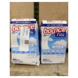 Bounce Fragrance-Free Dryer Sheets, 2 Packs