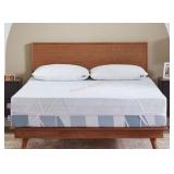 King Gel Memory Foam Mattress Topper and Cover