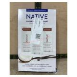 Native Deodorant Set, Coconut Vanilla Scent