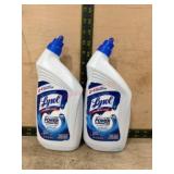 Lysol Advanced Power Toilet Bowl Cleaner, 2-Pack