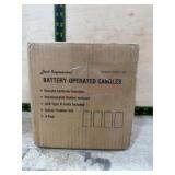 Battery-Operated Candle Set, 4-Pack