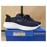 Skechers Men's Navy/Black Sneakers, Size 12