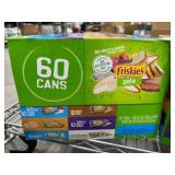 Purina Friskies Pate Cat Food Variety Pack, 60 Can