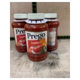 3 Prego Traditional Pasta Sauces