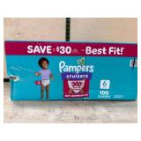 Pampers Cruisers 360 Fit Diapers, Size 6, 100 Coun