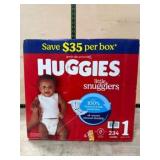 Huggies Little Snugglers Size 1 Diapers, 234 Ct