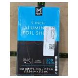 500 Pre-Cut Aluminum Foil Sheets