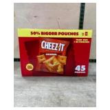 Cheez-It Baked Snack Crackers, 45 Pouches