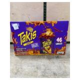 Takis Fuego Hot Chili Lime Tortilla Chips, 46-Pack