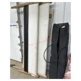 King upholstered bed frame
