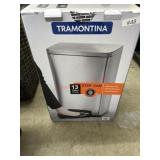 Tramontina 13 gallon trash can