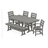 New polywood Lakeside 6-Piece Farmhouse Dining