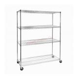 Seville Classics MEGA RACK 4-Tier NSF Steel Wire