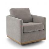 Classic fabric swivel chair