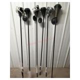 6 large flame tiki brand torches