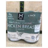 Six-Pack Premium Chunk Chicken Breast in Water