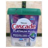 Cascade Platinum Plus Dishwasher Pods, Fresh Scent