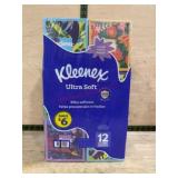 Kleenex Ultra Soft Facial Tissues, 12-Pack