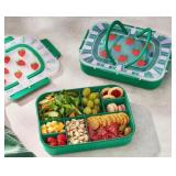 Two-Pack Reusable Snack Boxes With Lids
